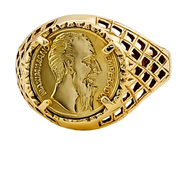 9ct Gold 2.3g Ring Size L